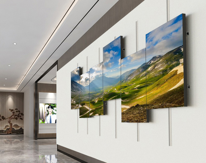 LED壁式升降顯示屏